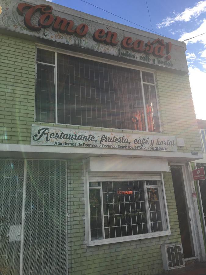 Como En Casa! Restaurante Y Hostal Μπογκοτά Εξωτερικό φωτογραφία